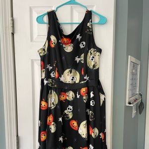 Halloween sleeveless party dress women’s size xxl